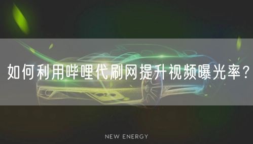 如何利用哔哩代刷网提升视频曝光率？