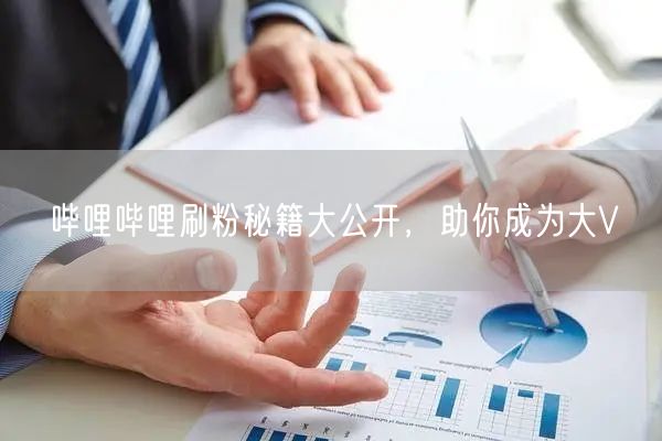 哔哩哔哩刷粉秘籍大公开，助你成为大V